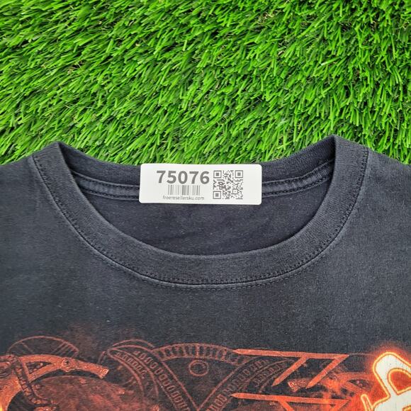 Amon-Amarth Shirt Medium 20x25 Metal Black - Picture 3 of 13